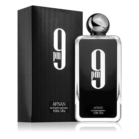 Afnan 9pm Eau de Parfum 100ml | Sweet Vanilla Cinnamon Fragrance - Organic Wellness Hub