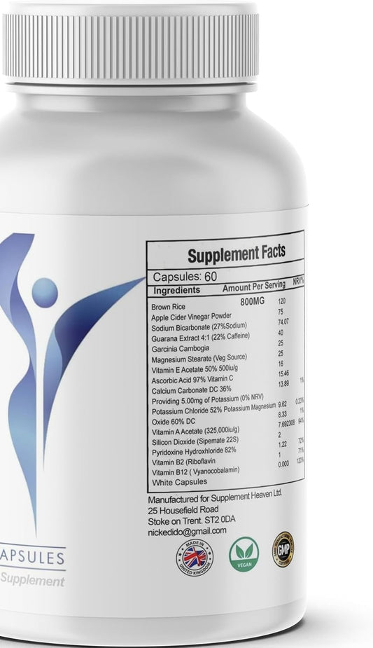 Aqua Sculpt Weight Management Capsules 60 Count | Healthy Lifestyle Support | Organic Wellness Hub