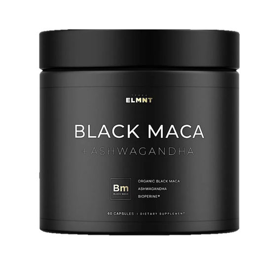 Terra ELMNT Black Maca + Ashwagandha 3-Pack | 180 Capsules