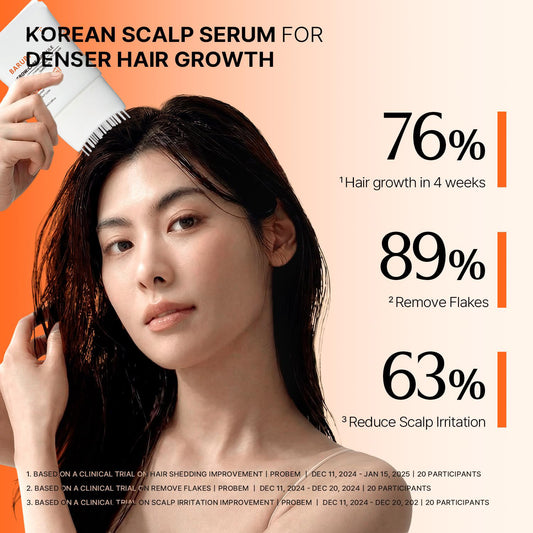 BARUBT Grow:Care Hair Scalp Ampoule | Healthy Hair Growth | Organic Wellness Hub