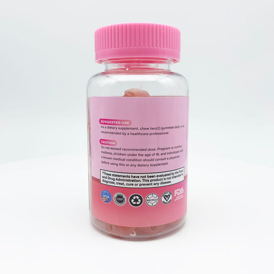 Iron Bisglycinate Gummies 26mg with Vitamin C, Vitamin A & Folate | 60 Vegan Gummies | Lab Tested | Organic Wellness Hub