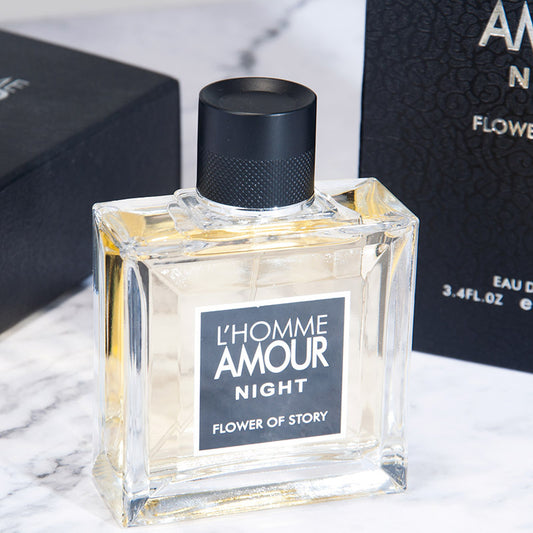 L'Homme Amour Night Flower of Story Eau de Parfum 100ml - Long Lasting Men's Perfume | Organic Wellness Hub