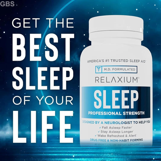 Relaxium Sleep 3-Pack – M.D. Formulated Natural Sleep Aid | Organic Wellness Hub
