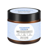 Organic Magnesium Cream Unscented | Hydrating & Calming Topical Cream | Organic Wellness Hub