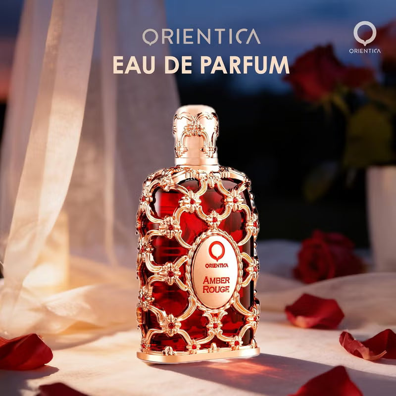 Orientica Amber Rouge Eau De Parfum 80ml | Luxury Long-Lasting Unisex Perfume | Organic Wellness Hub