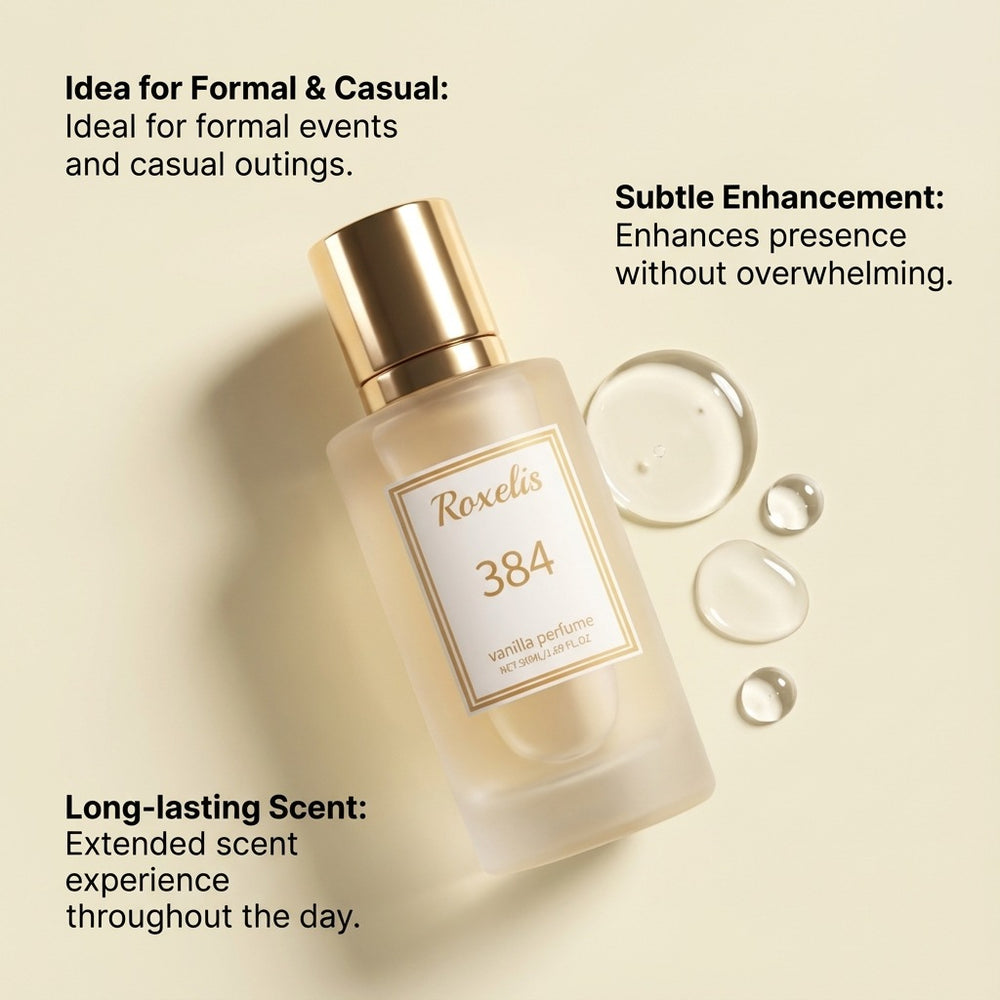 Roxelis 384 Vanilla Extrait de Parfum 50ml | Organic Wellness Hub