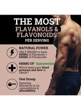 Black Forest Cocoa Flavanols & Flavonoids Powder 1200mg Per Serving- Nitric Oxide & Heart Health Support | Organic Wellness Hub