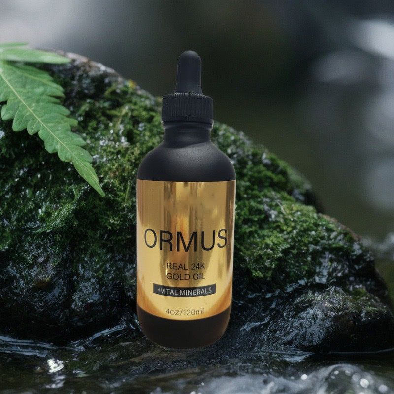 Ormus Monoatomic Gold Oil 4oz - Colloidal Gold Drops | Organic Wellness Hub