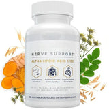 Alpha Lipoic Acid 1200mg Nerve Support Supplement | Liposomal R-ALA | 20-in-1 Formula with BioPerine® | Supports Nerve Discomfort, Neuropathy & Optimal Nerve Health | Enhanced Absorption Capsules