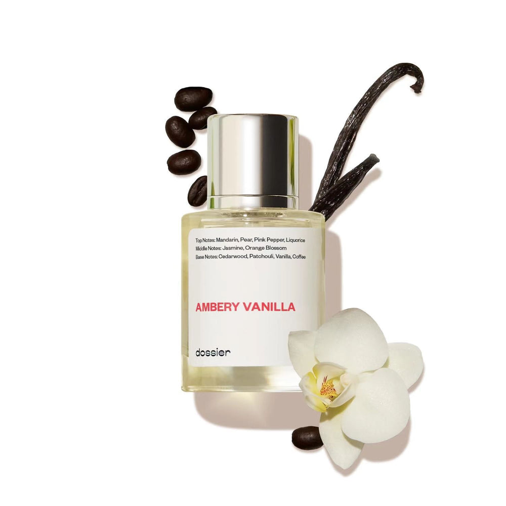 Dossier Ambery Saffron Eau de Parfum | Saffron Jasmine Amber Fragrance - Organic Wellness Hub