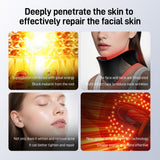 LED Light Therapy Face & Neck Mask - Red Light | Organic Wellness Hub