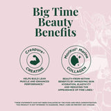 FleXi Creatine & Collagen Stick Packs | Creapure� + MoriKol� | Hawaiian Pineapple Punch | Skin, Joints & Muscle Strength | 20 Packs ? Organic Wellness Hub