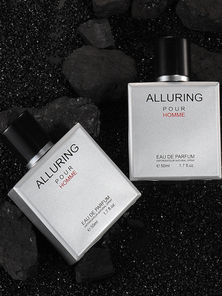 Alluring Pour Homme Eau de Parfum 50ml for Men | Long Lasting Luxury Fragrance | Organic Wellness Hub