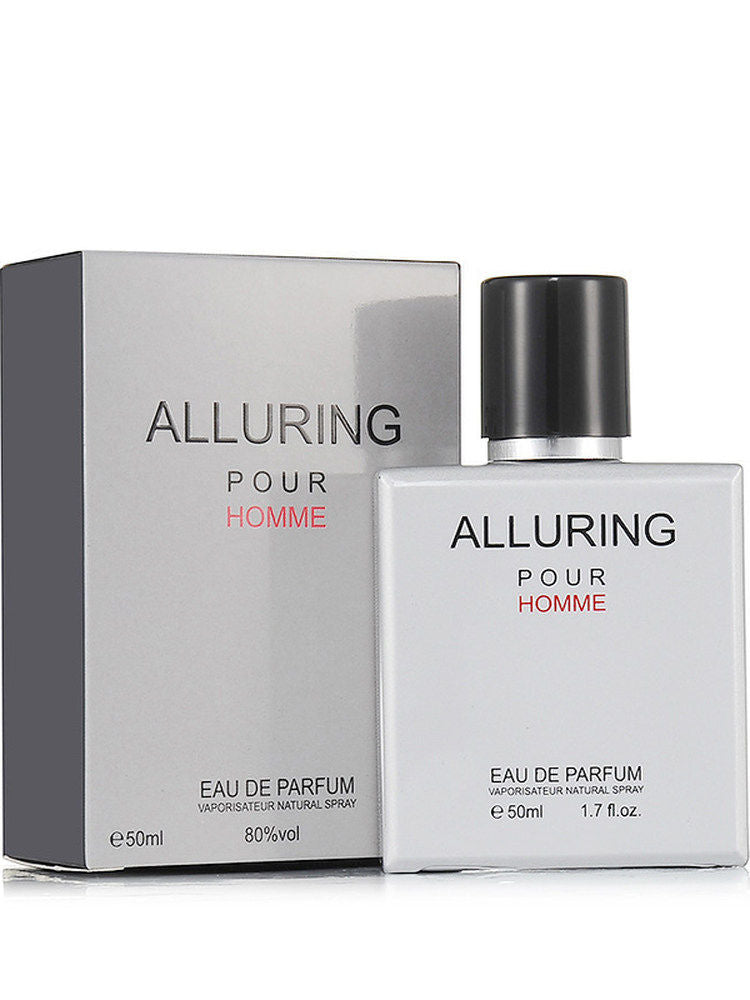 Alluring Pour Homme Eau de Parfum 50ml for Men | Long Lasting Luxury Fragrance | Organic Wellness Hub