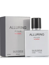 Alluring Pour Homme Eau de Parfum 50ml for Men | Long Lasting Luxury Fragrance | Organic Wellness Hub