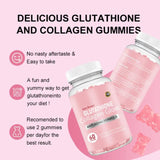 Extra Strength Glutathione Collagen Glow Gummies | Anti-Aging Formula | 60 Gummies | FDA Approved | Lab Tested | Skin Brightening | Organic Wellness Hub