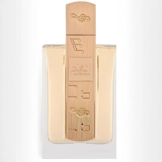 Lattafa Angham Eau de Parfum 100ml | Golden Amber Musical Fragrance - Organic Wellness Hub