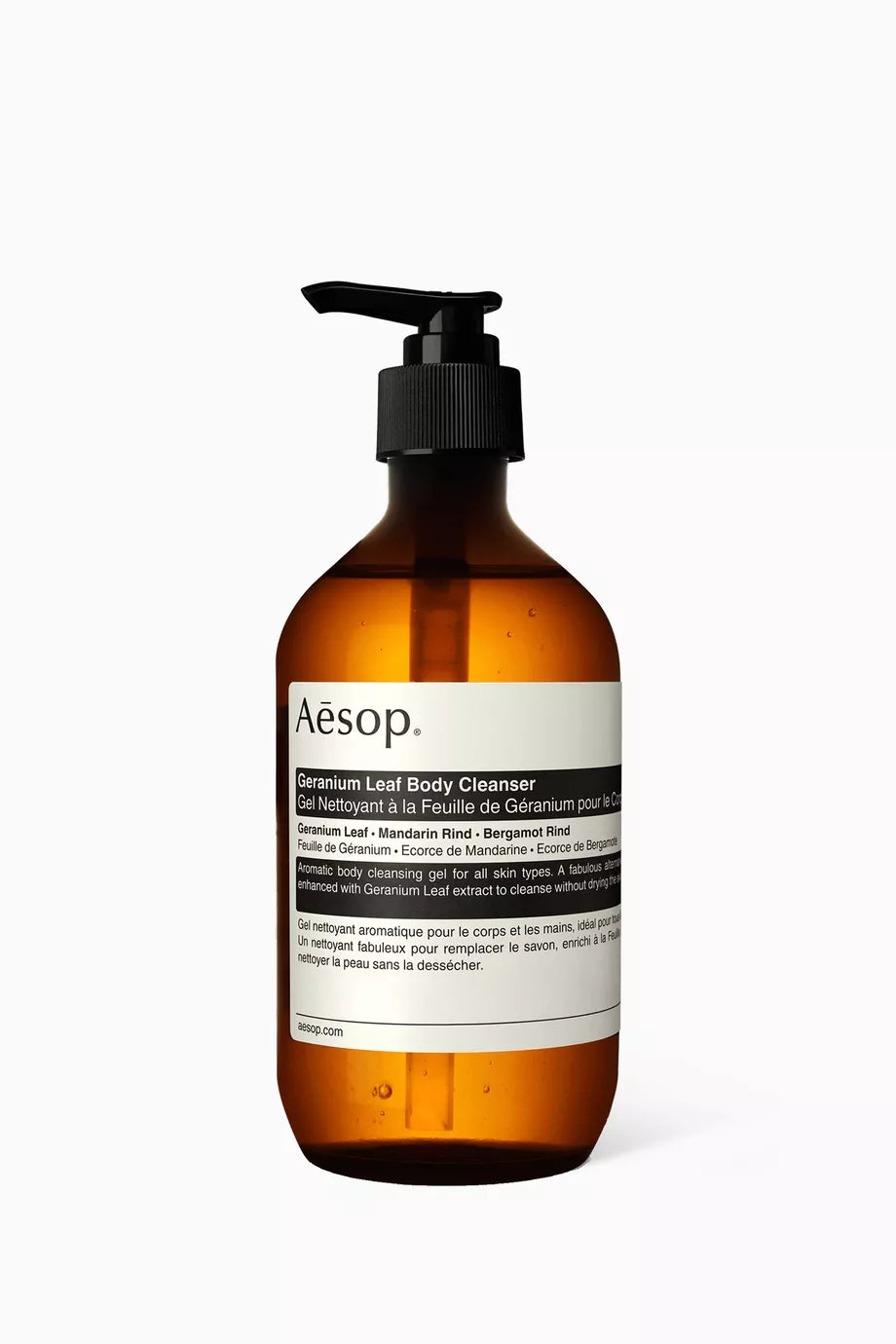 Aesop Geranium Leaf Body Cleanser 500ml | Authentic Body Wash - Organic Wellness Hub USA