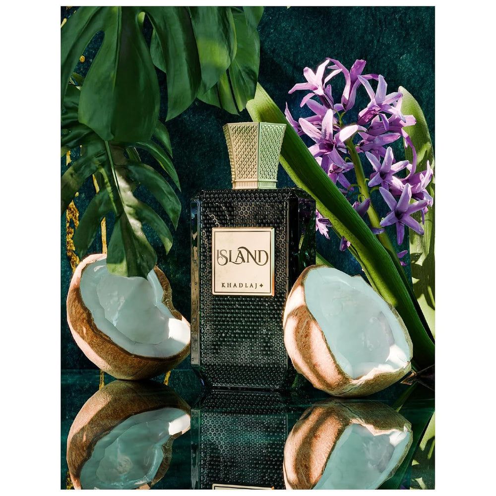 Khadlaj Island Vanilla Dunes Extrait de Parfum 100ml | Unisex - Organic Wellness Hub