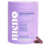 Meno Menopause Gummy Vitamins by O Positiv | Hot Flashes, Night Sweats & Mood Support | 60 Vegan Gummies | Dietary Supplement