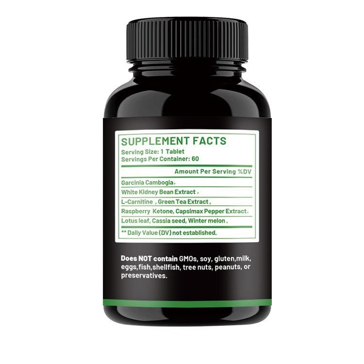 WinsTown Slim Plus Fat Burner | 60 Tablets | Healthy Detox | Support Fat Breakdown | Suppress Appetite | Boost Metabolism | Enhance Calorie Expenditure | Weight Loss Dietary Supplement
