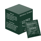 LOCRED Natural Mucus & Lung Detox Tea | Mullein Leaf & American Ginseng | Respiratory Support Herbal Tea ? 15 Individual Tea Bags