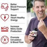 Total Beets 1800mg Beet Root Capsules 90 Veg Capsules (3 Bottles) | Nitric Oxide & Circulation Support | Organic Wellness Hub