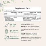 Multi Collagen Peptides Powder 2lb | Type I II III V X with Biotin Vitamin C & Hyaluronic Acid | GMO-Free Grass-Fed Pasture-Raised | Unflavored | Organic Wellness Hub
