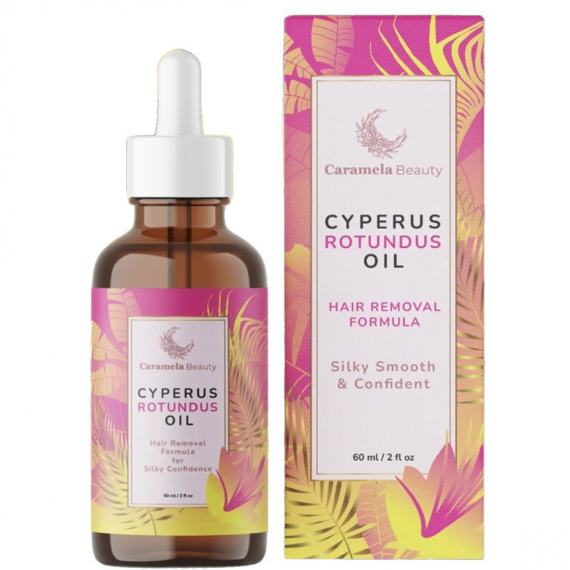 Caramela Beauty Cyprus Rotundus Oil Hair Removal Formula | Organic Wellness Hub