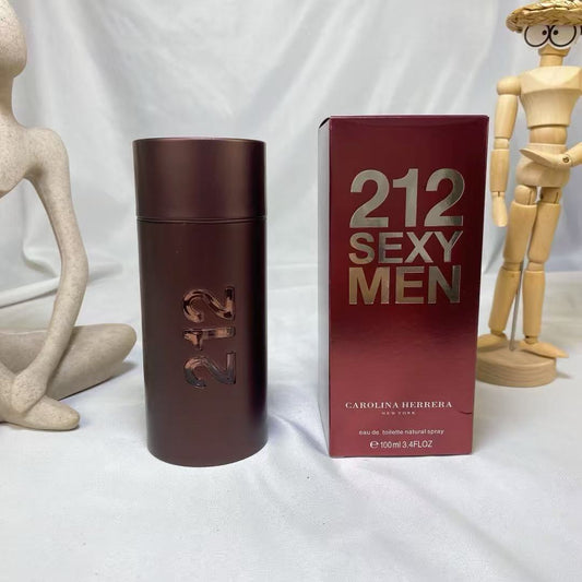 Carolina Herrera 212 Men Eau de Toilette 100ml | Fresh Citrus Woody Fragrance | Organic Wellness Hub