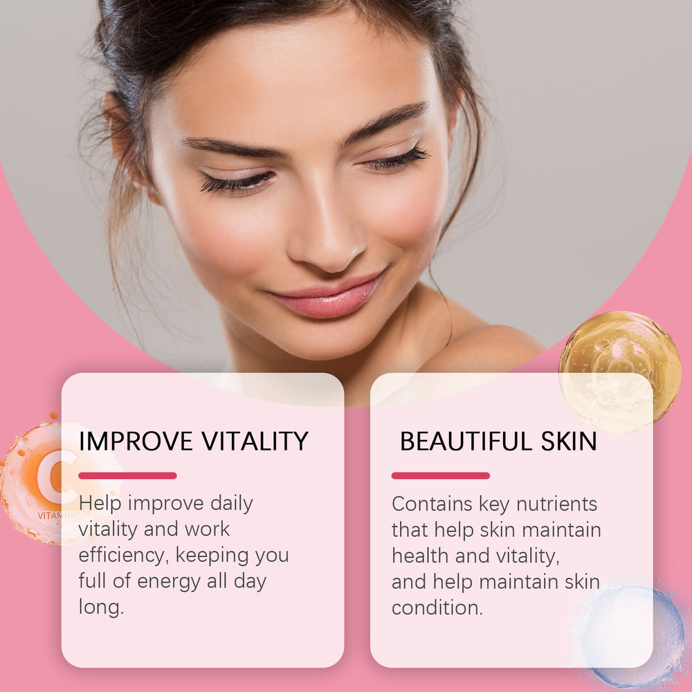 Googeer Women's Vitamin C Capsules 120ct - Heart, Skin, Hair & Immune Support | Organic Wellness Hub
