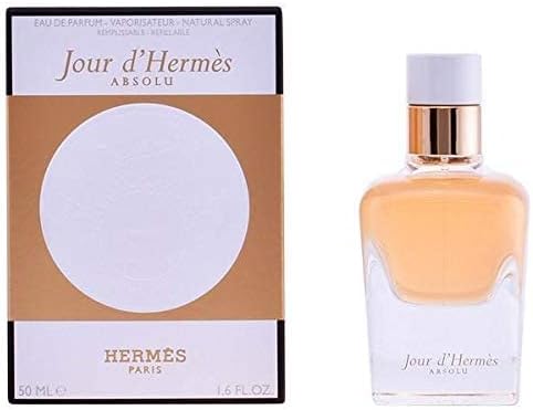 Hermès Jour d'Hermès Absolu EDP for Women 50ml | Refillable Natural Spray - Organic Wellness Hub