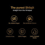 Pure Himalayan Shilajit Gold Gummies 3000mg with KSM-66 Ashwagandha & Black Musli | Organic Wellness Hub