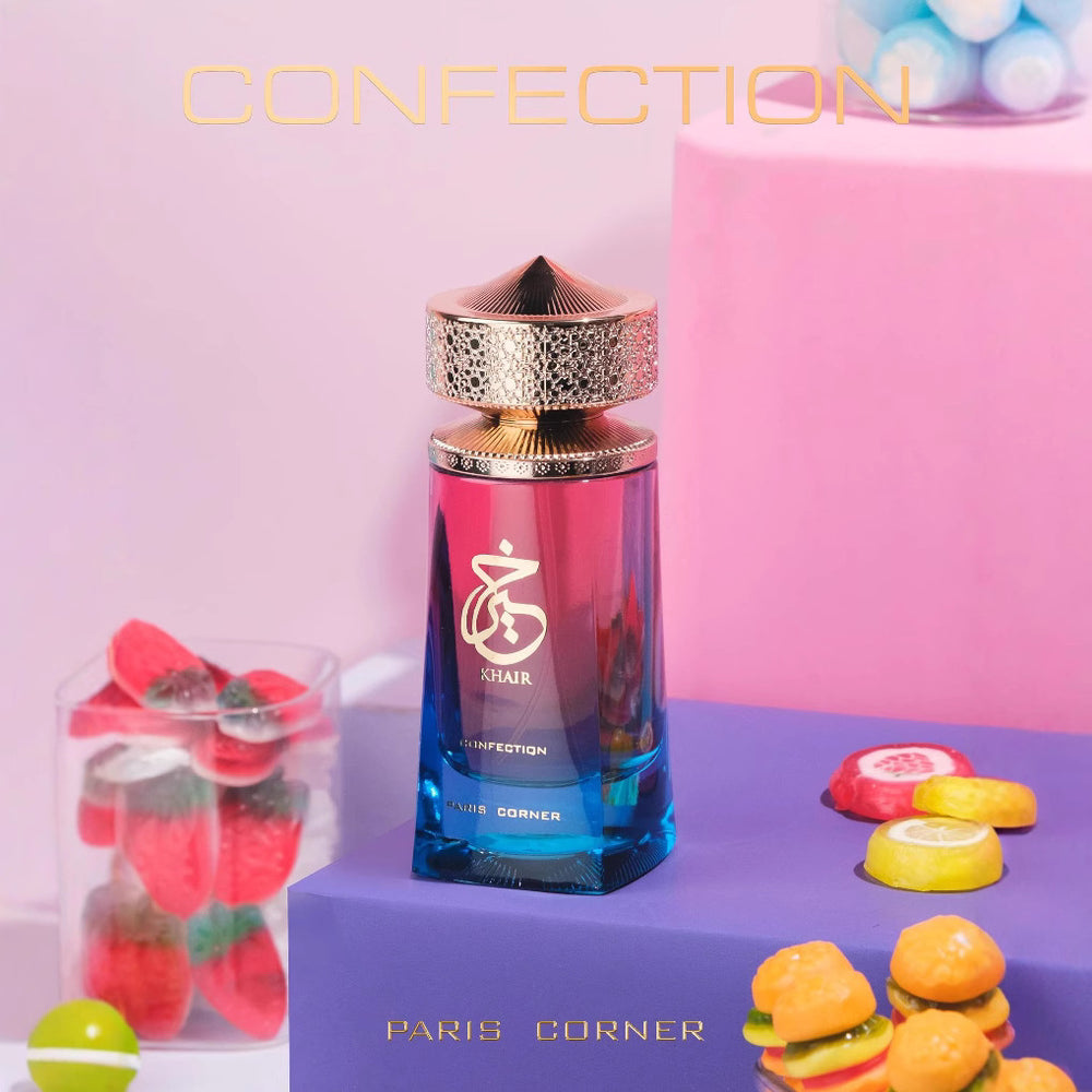 Paris Corner Khair Confection Eau de Parfum | Pink Blue Ombre Perfume - Organic Wellness Hub
