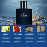 YCZ Marine Perfume 100ml for Men - Long Lasting Fresh Aquatic Eau de Parfum | Organic Wellness Hub
