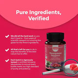 Menopause Support Supplement - 60 Capsules | Hot Flash Relief, Hormone Balance & Mood Support for Women