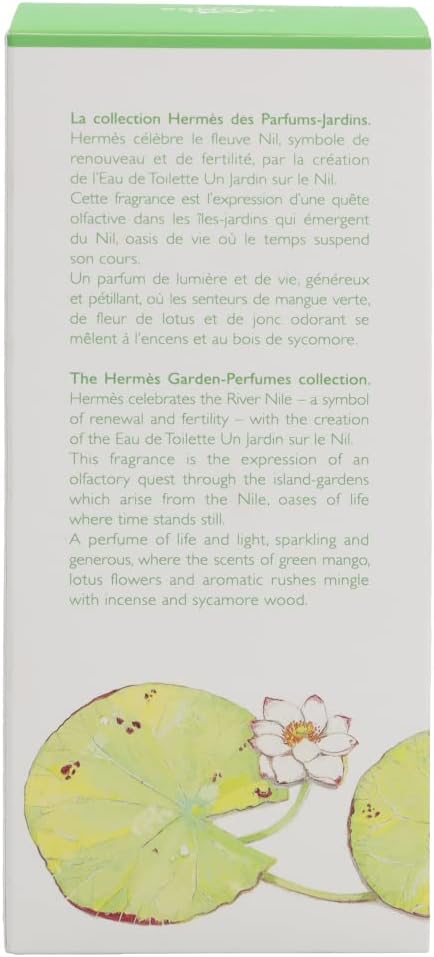 Hermès Un Jardin Sur Le Nil Eau de Toilette 100ml | Luxury Fresh Citrus Perfume | Organic Wellness Hub