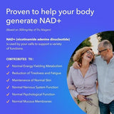 مُعزّز TRU NIAGEN®‎ لـ NAD+ بقوة 300 ملجم | نيكوتيناميد ريبوسيد حاصل على براءة اختراع | 90 كبسولة نباتية | مدعوم بأبحاث جائزة نوبل | مكمل طاقة مضاد للشيخوخة | مركز العافية العضوي