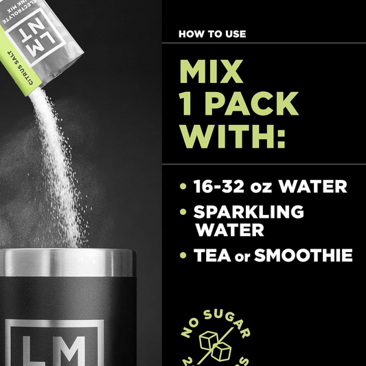 LMNT Electrolyte Drink Mix | Variety Pack | 12 Stick Packs | Citrus, Raspberry, Orange & Watermelon Salt | No Sugar Hydration Supplement - Organic Wellness Hub