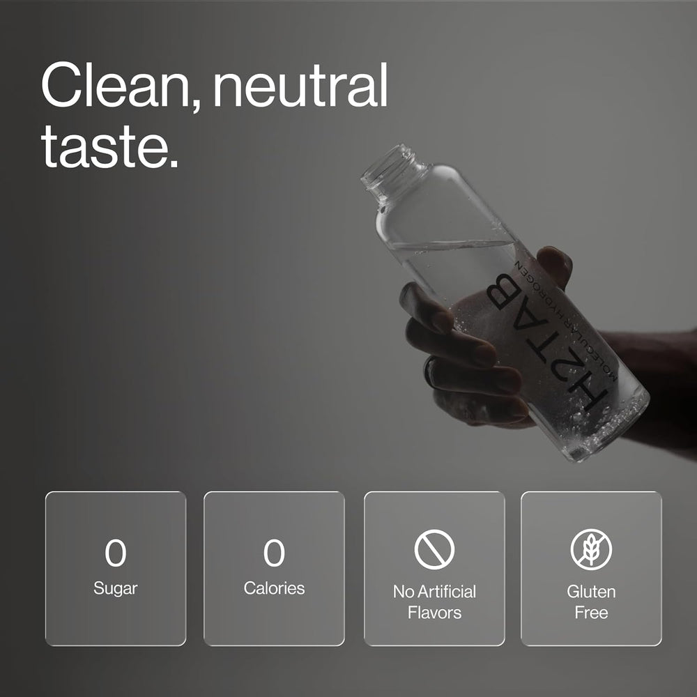 H2TAB Molecular Hydrogen Tablets 12PPM | 30 Ct | Organic Wellness Hub