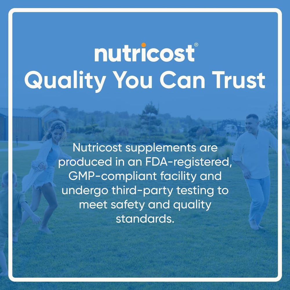Nutricost Glutathione Reduced Form 500mg 240 Capsules (3 Pack) – 720 Capsules Total | Antioxidant Supplement | Organic Wellness Hub