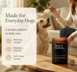 Dog Is Human Multivitamin Soft Chews for Dogs | 60 Count Daily Wellness Supplement | Organic Wellness Hub
