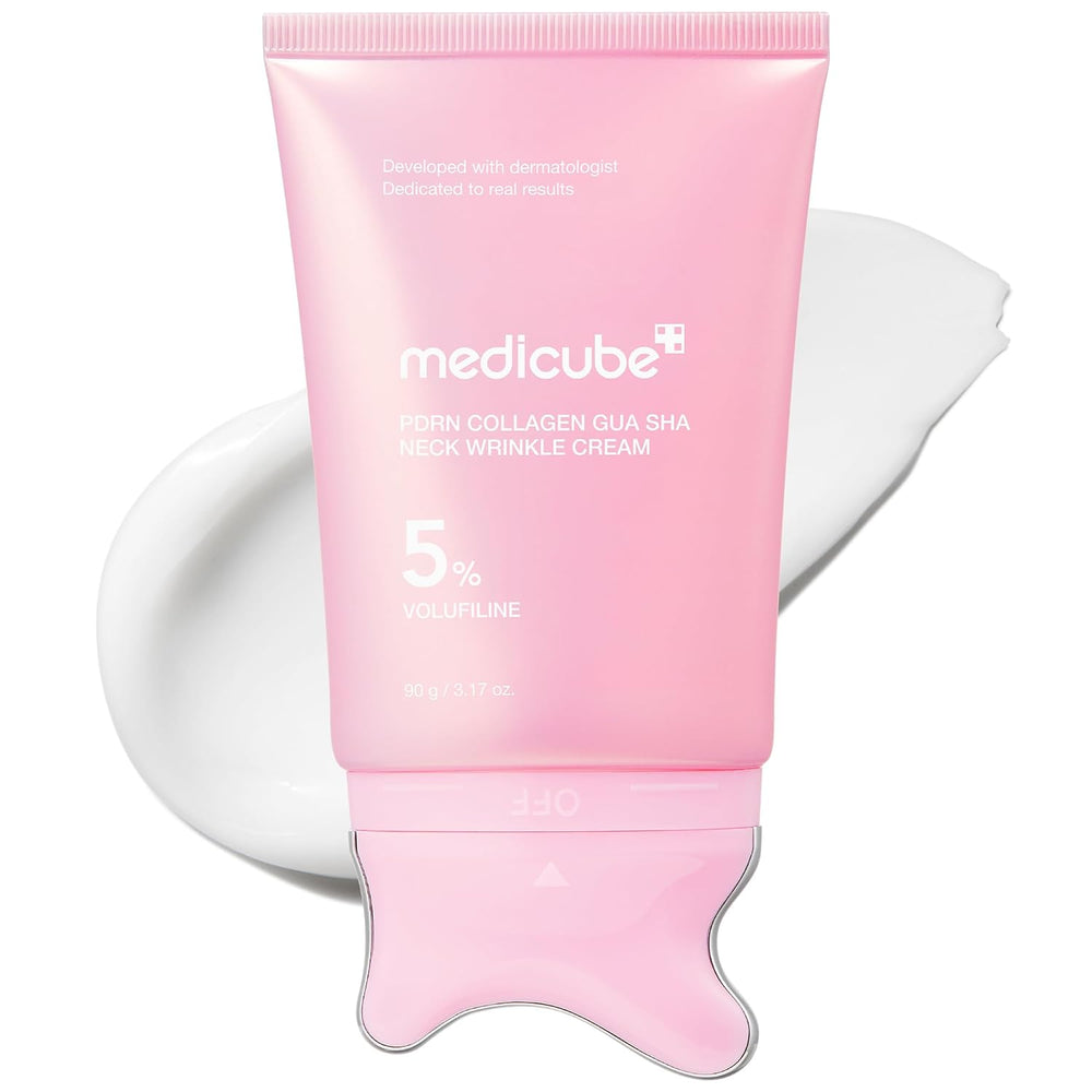 medicube PDRN Collagen Gua Sha Neck Cream 90g | Wellness Hub