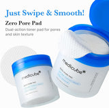 Medicube Zero Pore Pad - 3 Pack Bundle, 210 Pads, AHA BHA Exfoliating Toner Pads | Organic Wellness Hub