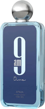 Afnan 9 AM Dive Eau de Parfum 100ml | Fresh Long-Lasting Men's Fragrance | Organic Wellness Hub