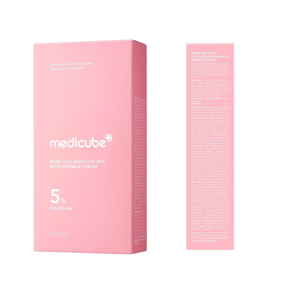 medicube PDRN Collagen Gua Sha Neck Cream 90g | Wellness Hub