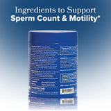 Preggo Sperm Health Support Capsules | 60 Vegan Capsules | Sperm Count, Motility & Testosterone | O Positiv Health | Organic Wellness Hub