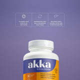 Akka Akkermansia Superbiotic Capsules for Gut & Liver Health | 60 Capsules | Organic Wellness Hub
