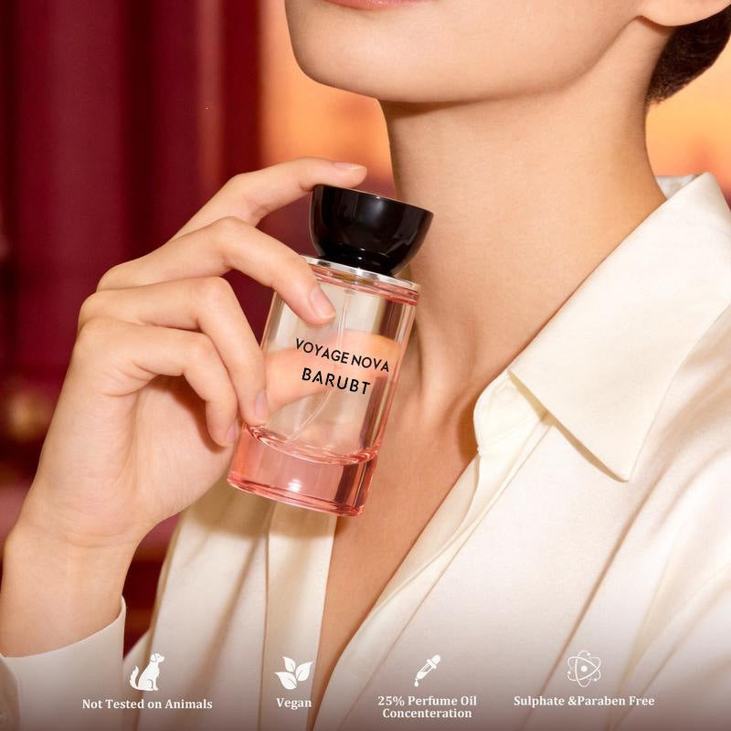 Voyage Nova Barubt Eau de Parfum for Women | Lab-Tested Floral Fragrance - Organic Wellness Hub