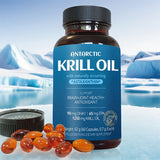 Antarctic Krill Oil 1250mg + Astaxanthin | Brain, Joint & Antioxidant Support | Organic Wellness Hub